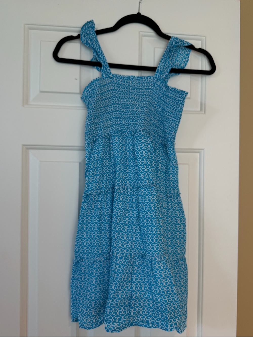 Girls  ROLLER RABBIT Blue Printed Sundress size 10